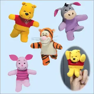 くまのプーさん ハンドパペット３の画像