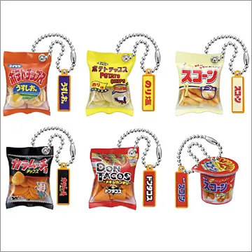 湖池屋 シャカシャカキーホルダー2(画像)
