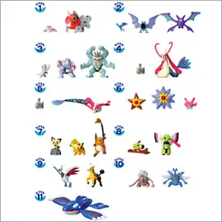 ポケットモンスター 立体ポケモン図鑑 第５集の画像