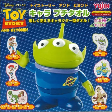 ディズニーキャラクター トイストーリー アンド ビヨンド キャラ プチタオル(画像)