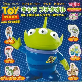 ディズニーキャラクター トイストーリー アンド ビヨンド キャラ プチタオルの画像