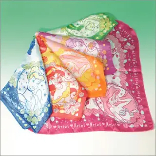 ディズニープリンセス プチスカーフの画像
