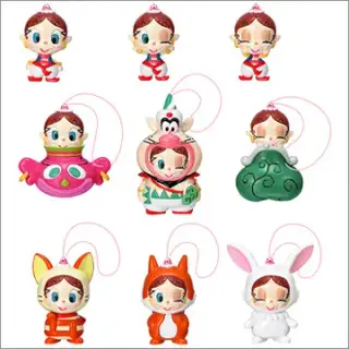 アクビちゃんおきがえマスコットの画像