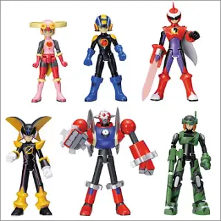 ロックマンエグゼ アクセス バトルアクションフィギュアの画像