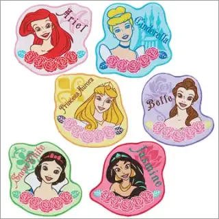 ディズニープリンセス プチタオル２の画像