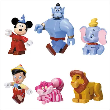ディズニーキャラクター ボックスフィギュアコレクション~MOVIES~(画像)
