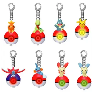 POCKET MONSTERS ライトキーホルダー MOVIEスペシャルの画像