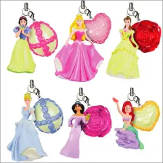 ディズニープリンセス ロマンティック ローズマスコットの画像