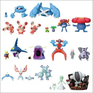 ポケットモンスター 立体ポケモン図鑑 第７集の画像