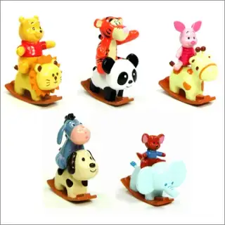 くまのプーさん ゆらゆらアニマルフィギュアの画像