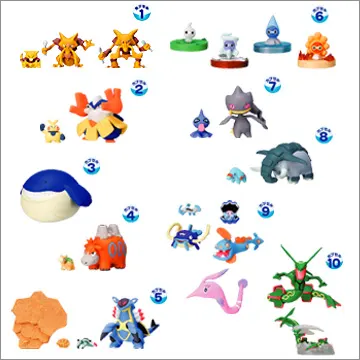 立体ポケモン図鑑 第9集(画像)