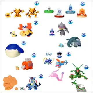 立体ポケモン図鑑 第９集の画像