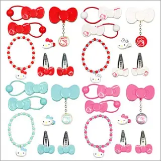 HELLO KITTY リボンアクセサリーグッズの画像