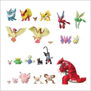 ぜんこく版 立体ポケモン図鑑 第1集の画像