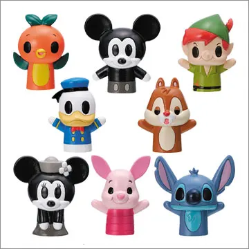 ディズニーキャラクター なんでもミニパペッツ2(画像)