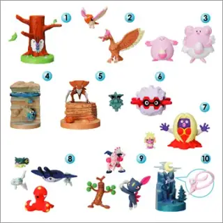 ぜんこく版 立体ポケモン図鑑 第２集の画像