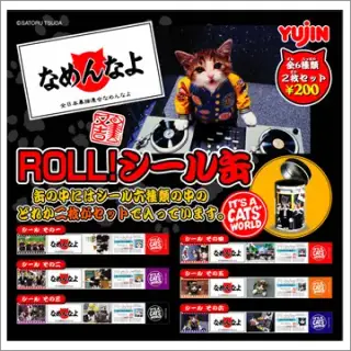 なめんなよROLL！ シール缶の画像