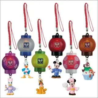 ディズニー ちょうちん根付の画像