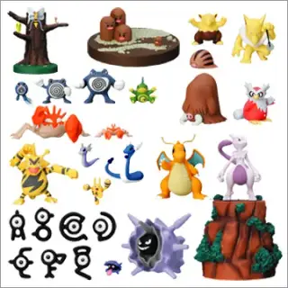 ぜんこく版 立体ポケモン図鑑第3集の画像