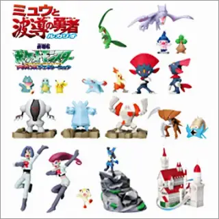 立体ポケモン図鑑SP04 ミュウと波導の勇者 ルカリオ編の画像