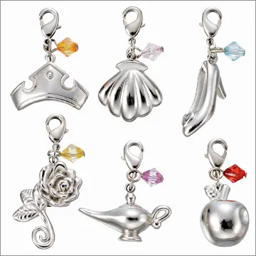 ディズニープリンセス シルバーチャーム(画像)