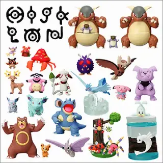 ぜんこく版 立体ポケモン図鑑第4集の画像