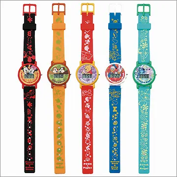 ディズニーキャラクター キャラウォッチ(画像)