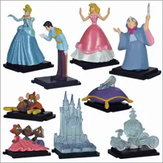 ディズニーキャラクター シンデレラ スペシャルミニフィギュアの画像