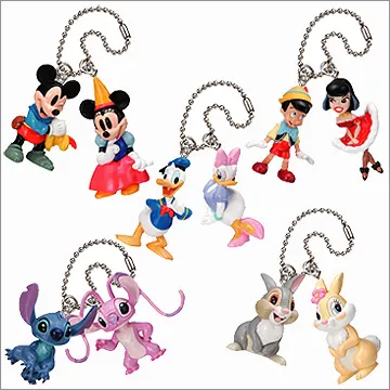 ディズニーキャラクター ラブラブカップル ダブルマスコット(画像)