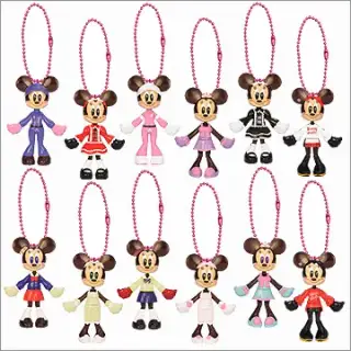 minnie up！ スーパースタイリストキーチェーンの画像