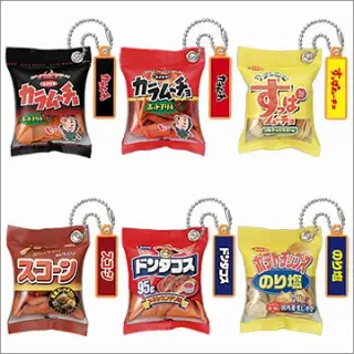 湖池屋 シャカシャカキーホルダー４の画像