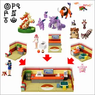 ぜんこくばん 立体ポケモン図鑑第６集の画像