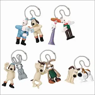 ウォレス＆グルミット ダブルフィギュアマスコットの画像