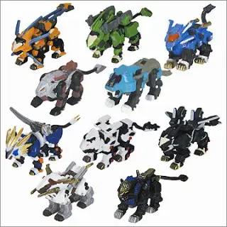 ZOIDS フィギュアコレクション ライガー編SPの画像