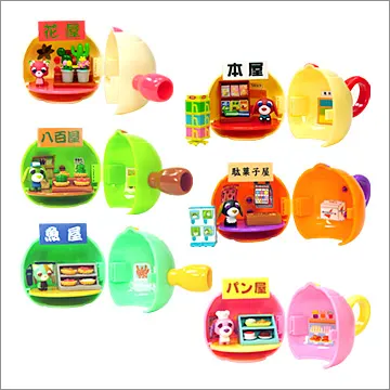 お茶犬 ミニハウス 2 ~商店街~(画像)