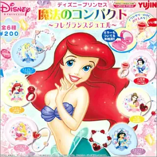 ディズニープリンセス 魔法のコンパクト ～フレグランスジュエル～の画像