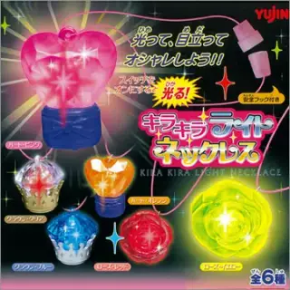 キラキラ ライトネックレスの画像