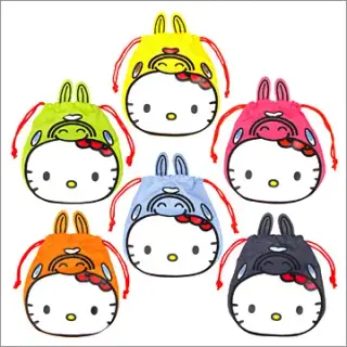 Hello Kitty × Rody フェイスきんちゃくの画像