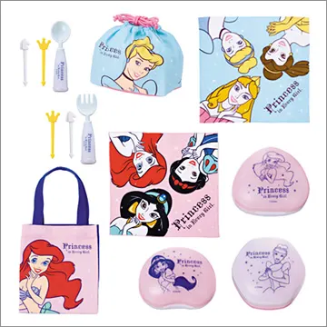 ディズニープリンセス ランチタイムコレクション(画像)