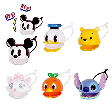 ディズニーキャラクター キャラカチカチ ~指カスタネット~(画像)