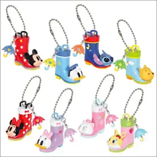 ディズニーキャラクター レインブーツマスコットの画像