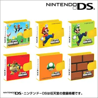 DSゲームカードホルダー Newスーパーマリオブラザーズの画像