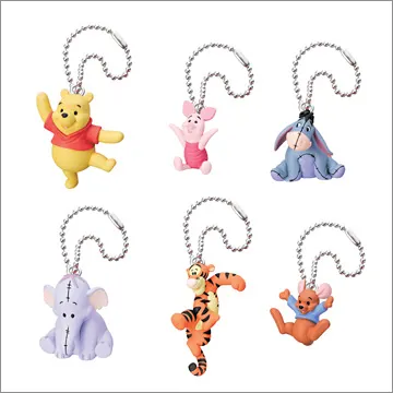 ディズニー くまのプーさん フィギュアマスコット(画像)
