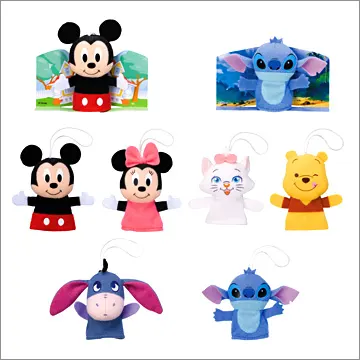 ディズニーキャラクター ゆびにんぎょう(画像)
