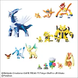 立体ポケモン図鑑DPⅢの画像