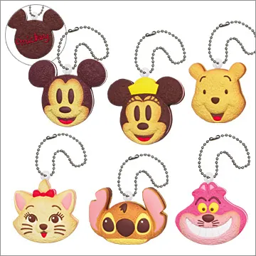 ディズニーキャラクター キャラクッキーマスコット(画像)