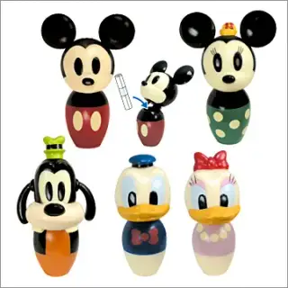 ディズニーキャラクター キャラメッセージボトルの画像