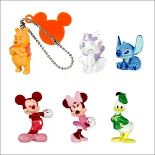 ディズニーキャラクター キャラカラーマスコットの画像
