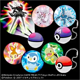 ポケモン プロジェクターライトキーホルダーの画像