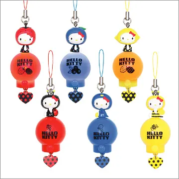 HELLO KITTY ライトキーホルダー(画像)